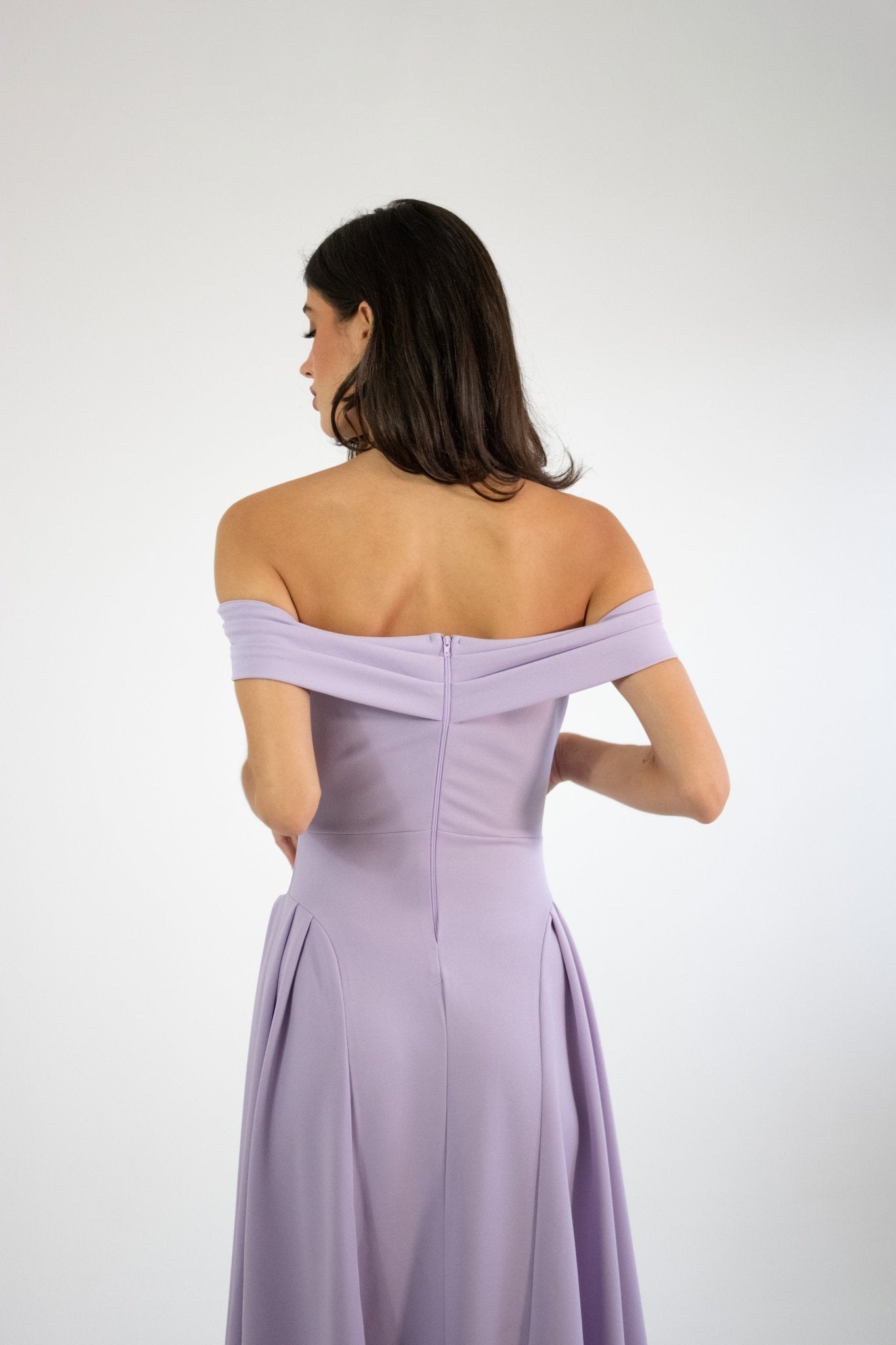 Lola - morado - Cindel vestidos maxi, midi, mini, para toda ocasion, largos, de fiesta, de boda