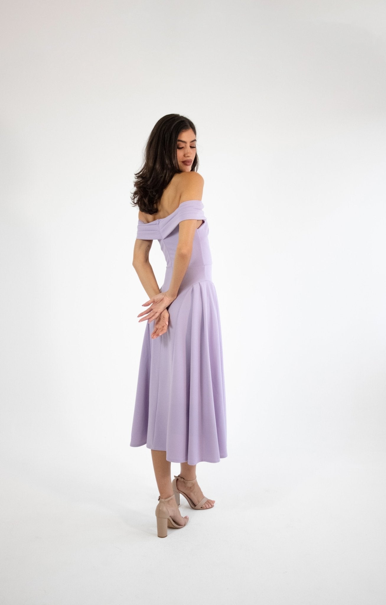 Lola - morado - Cindel vestidos maxi, midi, mini, para toda ocasion, largos, de fiesta, de boda