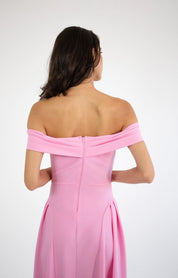 Lola - rosa - Cindel vestidos maxi, midi, mini, para toda ocasion, largos, de fiesta, de boda