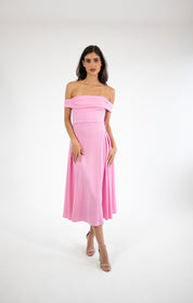 Lola - rosa - Cindel vestidos maxi, midi, mini, para toda ocasion, largos, de fiesta, de boda