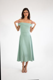 Lola - verde - Cindel vestidos maxi, midi, mini, para toda ocasion, largos, de fiesta, de boda