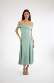 Lola - verde - Cindel vestidos maxi, midi, mini, para toda ocasion, largos, de fiesta, de boda