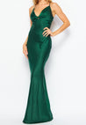 Loreta - verde - Cindel vestidos maxi, midi, mini, para toda ocasion, largos, de fiesta, de boda