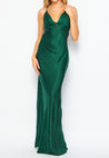 Loreta - verde - Cindel vestidos maxi, midi, mini, para toda ocasion, largos, de fiesta, de boda
