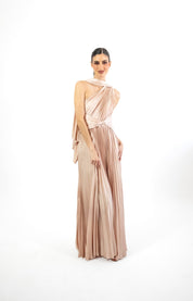 Mabela - nude - Cindel vestidos maxi, midi, mini, para toda ocasion, largos, de fiesta, de boda