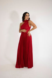 Mabela - rojo - Cindel vestidos maxi, midi, mini, para toda ocasion, largos, de fiesta, de boda