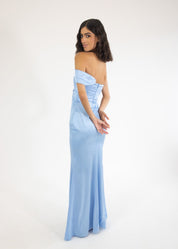 Marialy - azul cielo - Cindel vestidos maxi, midi, mini, para toda ocasion, largos, de fiesta, de boda