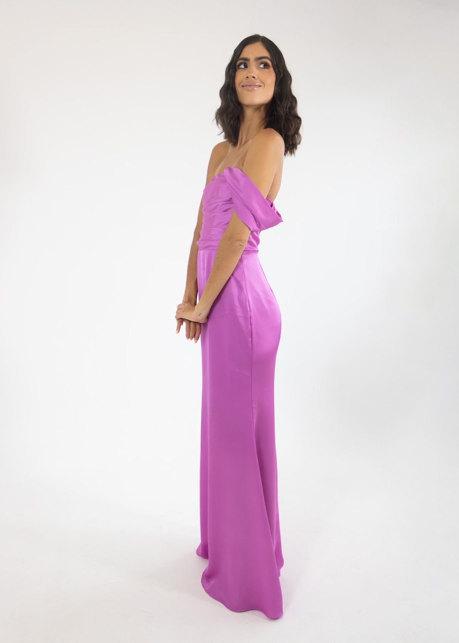 Marialy - rosa - Cindel vestidos maxi, midi, mini, para toda ocasion, largos, de fiesta, de boda