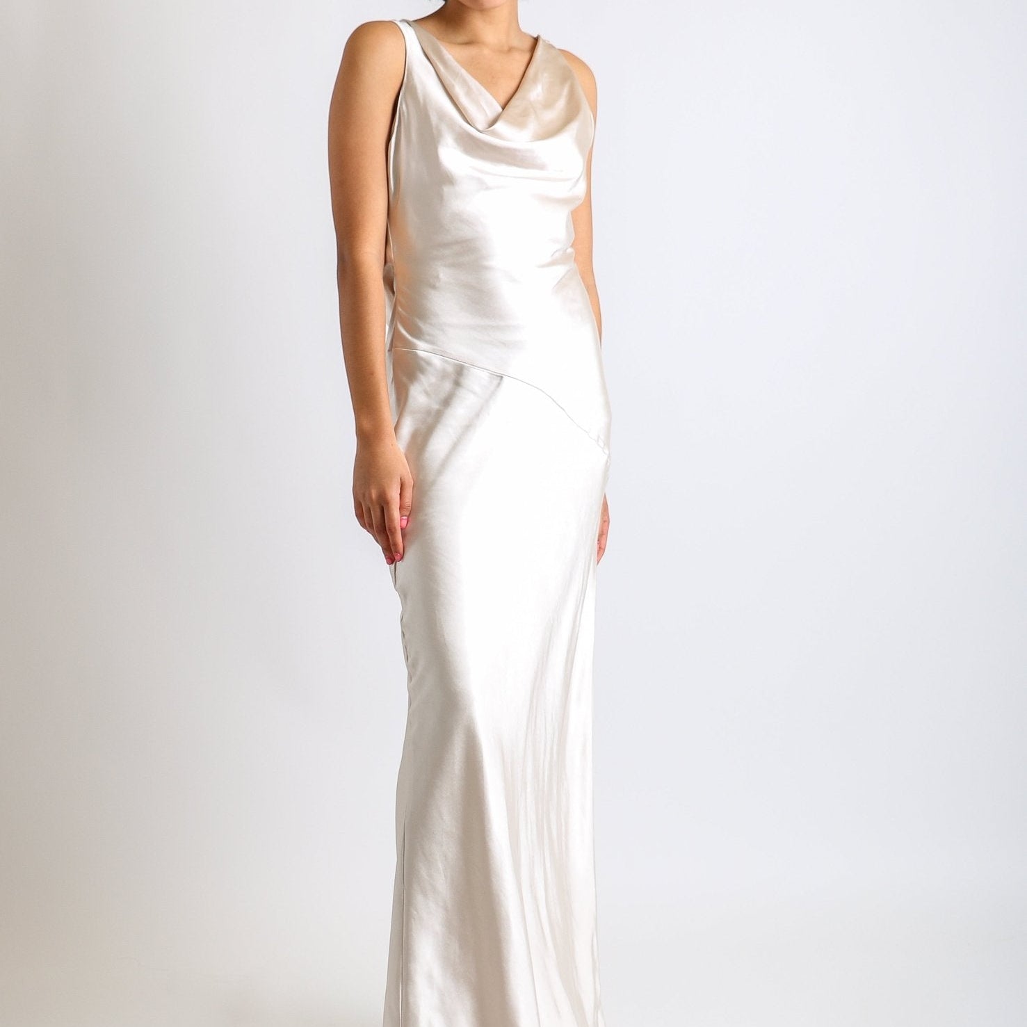 Marisa - champagne - Cindel vestidos maxi, midi, mini, para toda ocasion, largos, de fiesta, de boda