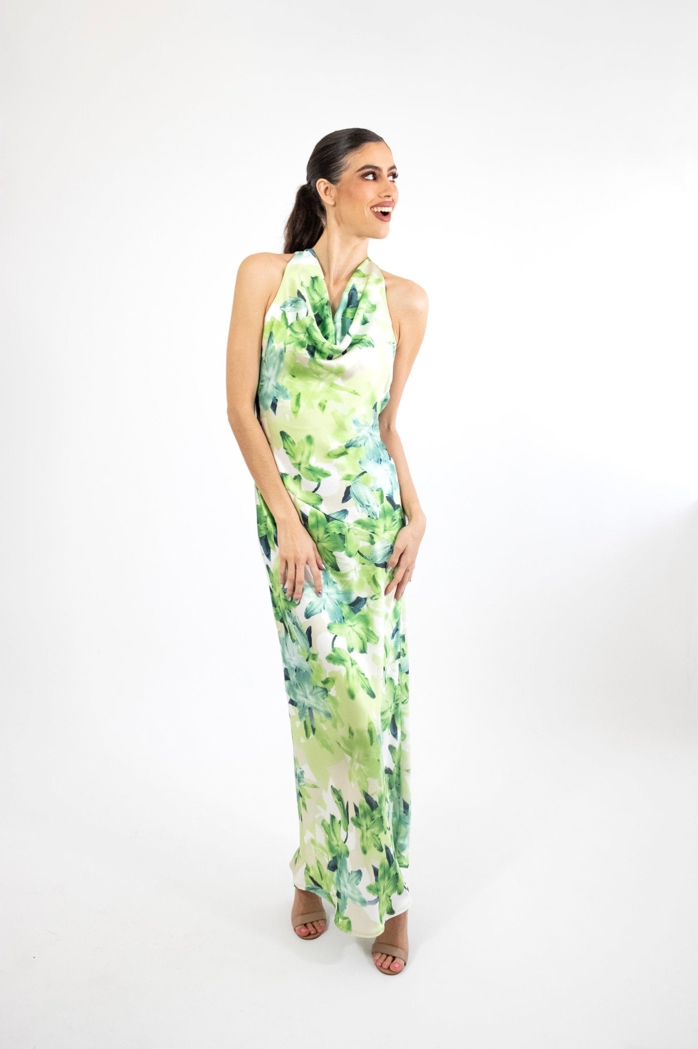 Marisa - estampado - Cindel vestidos maxi, midi, mini, para toda ocasion, largos, de fiesta, de boda