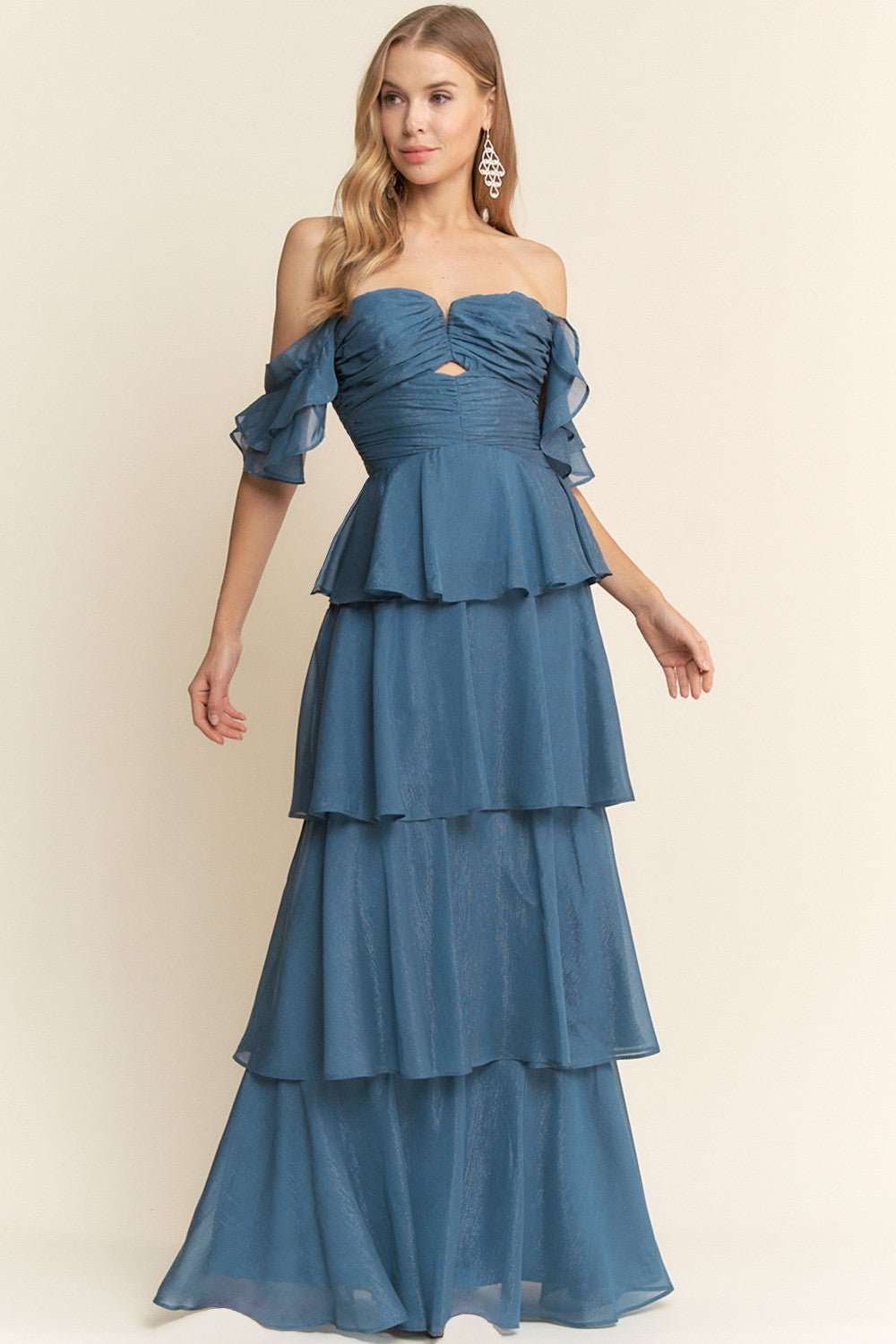 Mimi - azul - Cindel vestidos maxi, midi, mini, para toda ocasion, largos, de fiesta, de boda