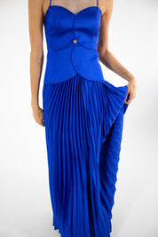 Mirra - azul - Cindel vestidos maxi, midi, mini, para toda ocasion, largos, de fiesta, de boda