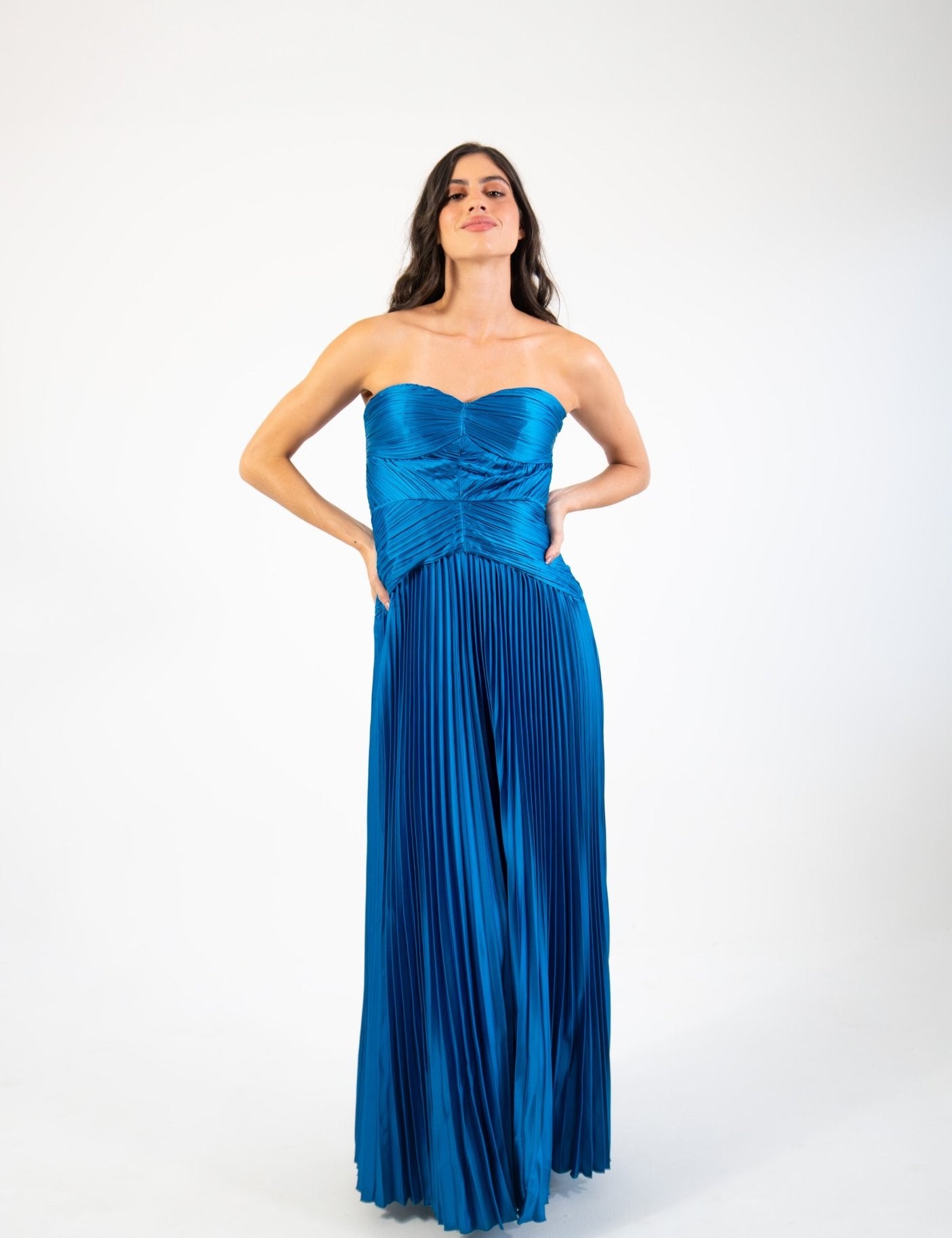 Molly - azul - Cindel vestidos maxi, midi, mini, para toda ocasion, largos, de fiesta, de boda