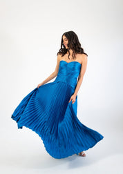 Molly - azul - Cindel vestidos maxi, midi, mini, para toda ocasion, largos, de fiesta, de boda