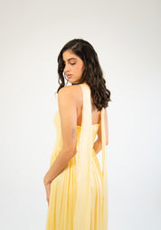 Nesta - amarillo - Cindel vestidos maxi, midi, mini, para toda ocasion, largos, de fiesta, de boda