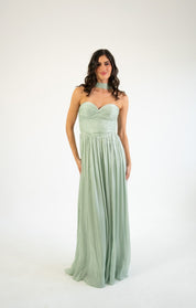 Nesta - verde - Cindel vestidos maxi, midi, mini, para toda ocasion, largos, de fiesta, de boda