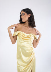 Sasha - amarillo - Cindel vestidos maxi, midi, mini, para toda ocasion, largos, de fiesta, de boda