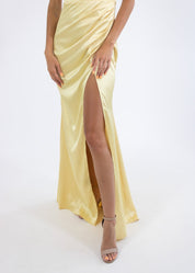 Sasha - amarillo - Cindel vestidos maxi, midi, mini, para toda ocasion, largos, de fiesta, de boda