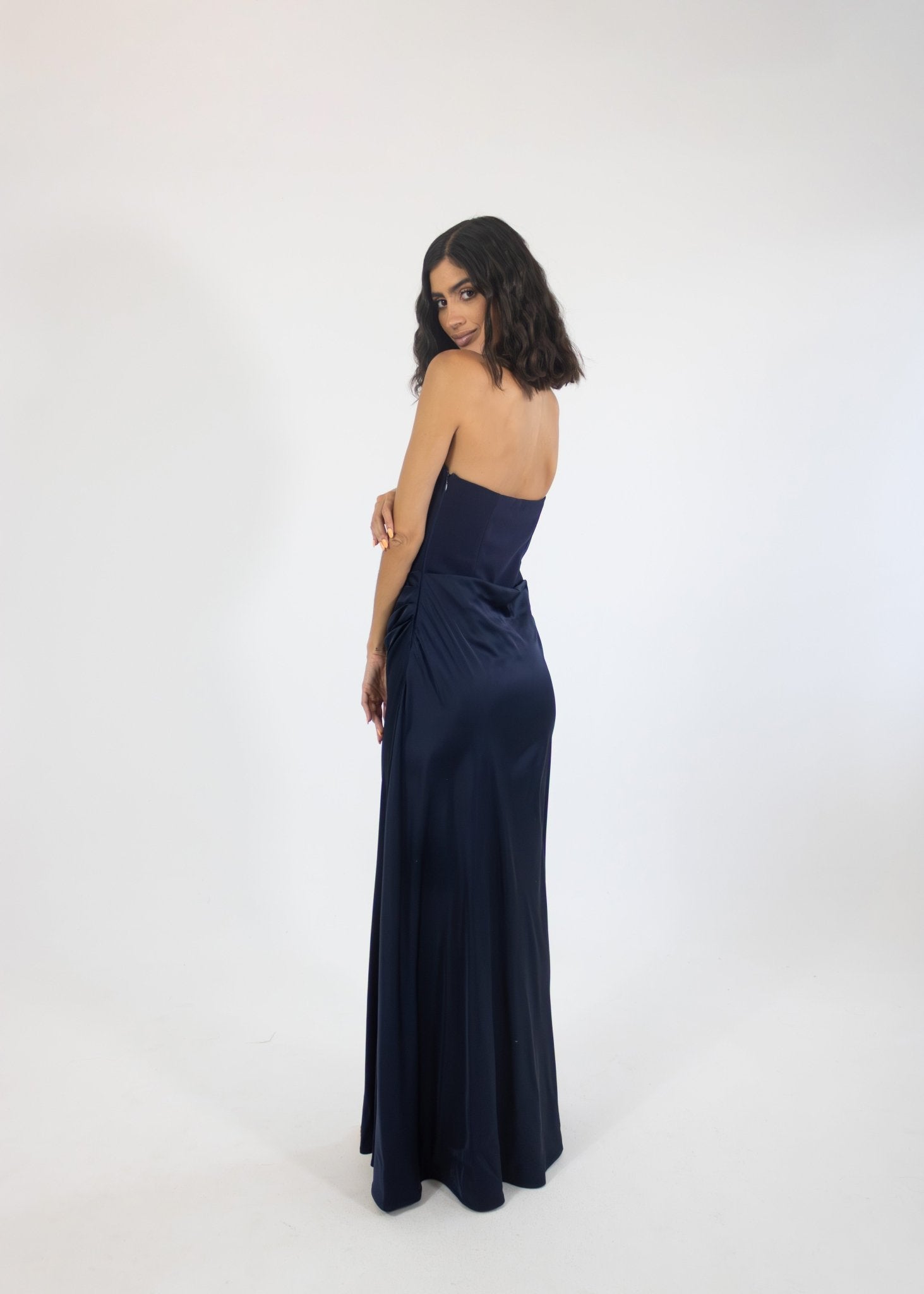 Sisi - azul - Cindel vestidos maxi, midi, mini, para toda ocasion, largos, de fiesta, de boda