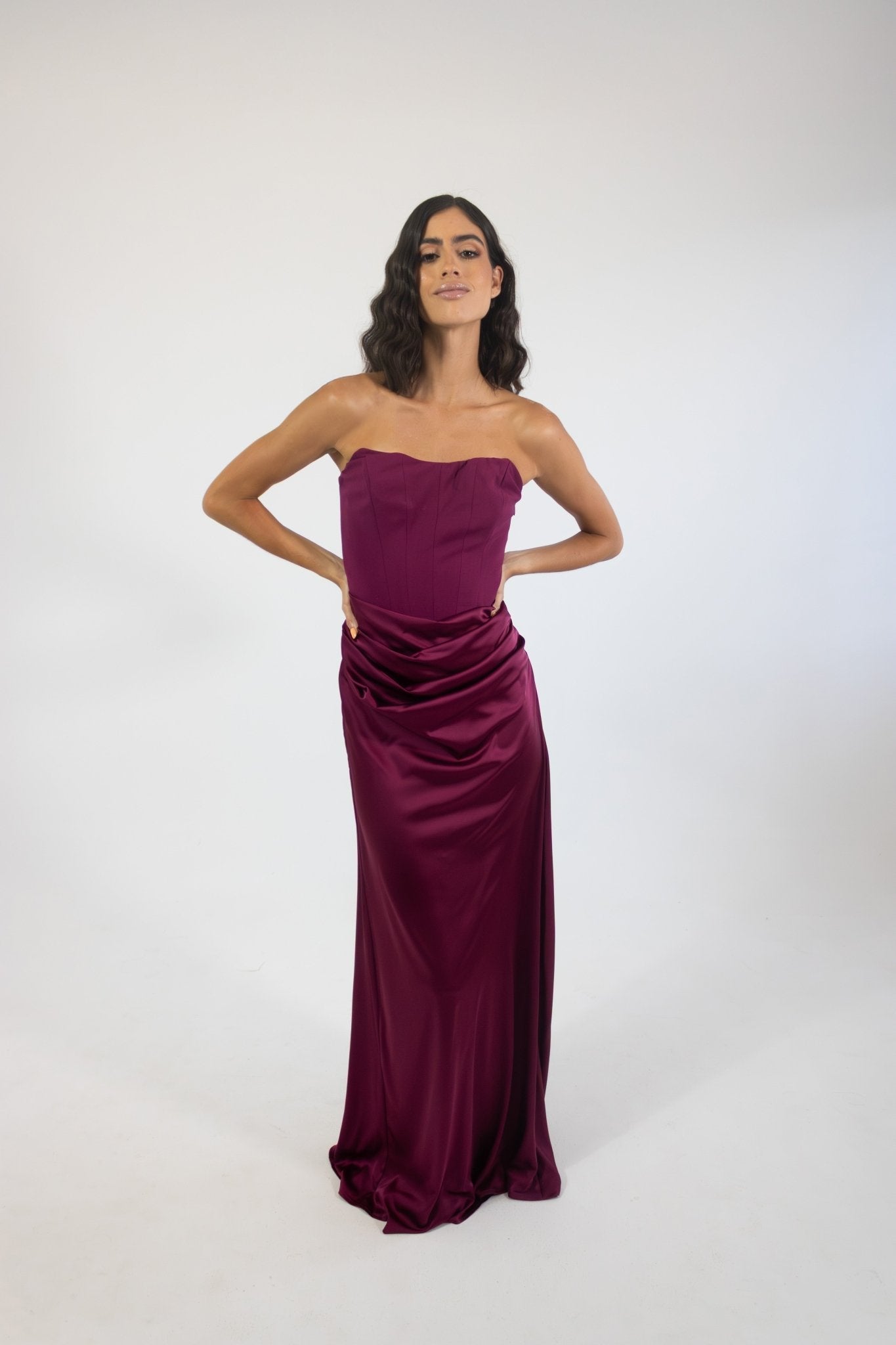 Sisi - rojo - Cindel vestidos maxi, midi, mini, para toda ocasion, largos, de fiesta, de boda