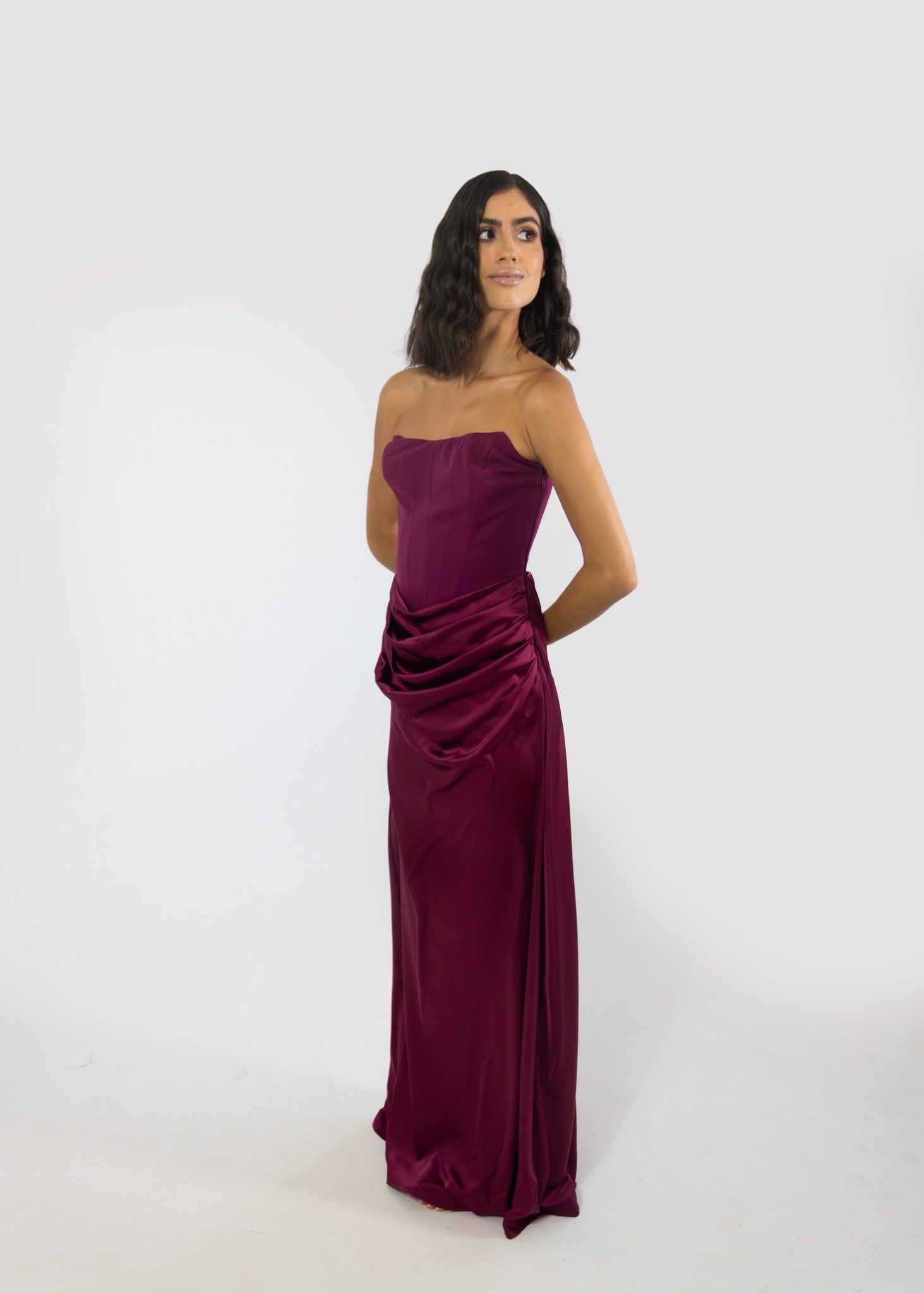 Sisi - rojo - Cindel vestidos maxi, midi, mini, para toda ocasion, largos, de fiesta, de boda