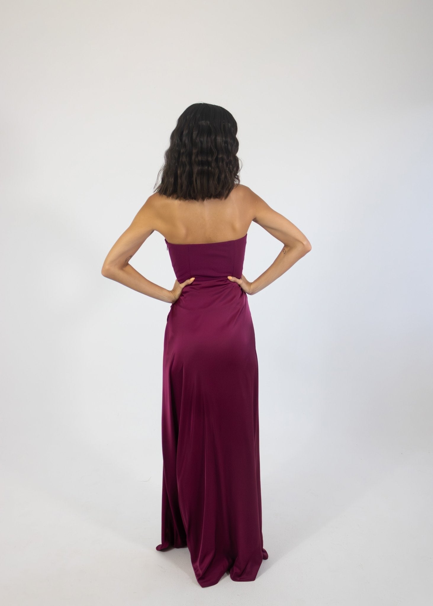 Sisi - rojo - Cindel vestidos maxi, midi, mini, para toda ocasion, largos, de fiesta, de boda