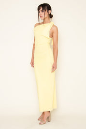 Titi - amarillo - Cindel vestidos maxi, midi, mini, para toda ocasion, largos, de fiesta, de boda