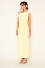 Titi - amarillo - Cindel vestidos maxi, midi, mini, para toda ocasion, largos, de fiesta, de boda