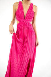 Velma - rosa - Cindel vestidos maxi, midi, mini, para toda ocasion, largos, de fiesta, de boda