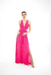 Velma - rosa - Cindel vestidos maxi, midi, mini, para toda ocasion, largos, de fiesta, de boda