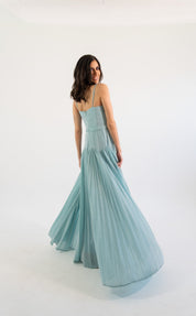 Veronica - azul - Cindel vestidos maxi, midi, mini, para toda ocasion, largos, de fiesta, de boda