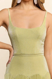 Veronica - verde - Cindel vestidos maxi, midi, mini, para toda ocasion, largos, de fiesta, de boda