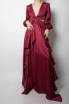 Anais - rojo - Cindel vestidos maxi, midi, mini, para toda ocasion, largos, de fiesta, de boda