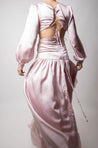 Anais - rosa palo - Cindel vestidos maxi, midi, mini, para toda ocasion, largos, de fiesta, de boda