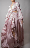 Anais - rosa palo - Cindel vestidos maxi, midi, mini, para toda ocasion, largos, de fiesta, de boda