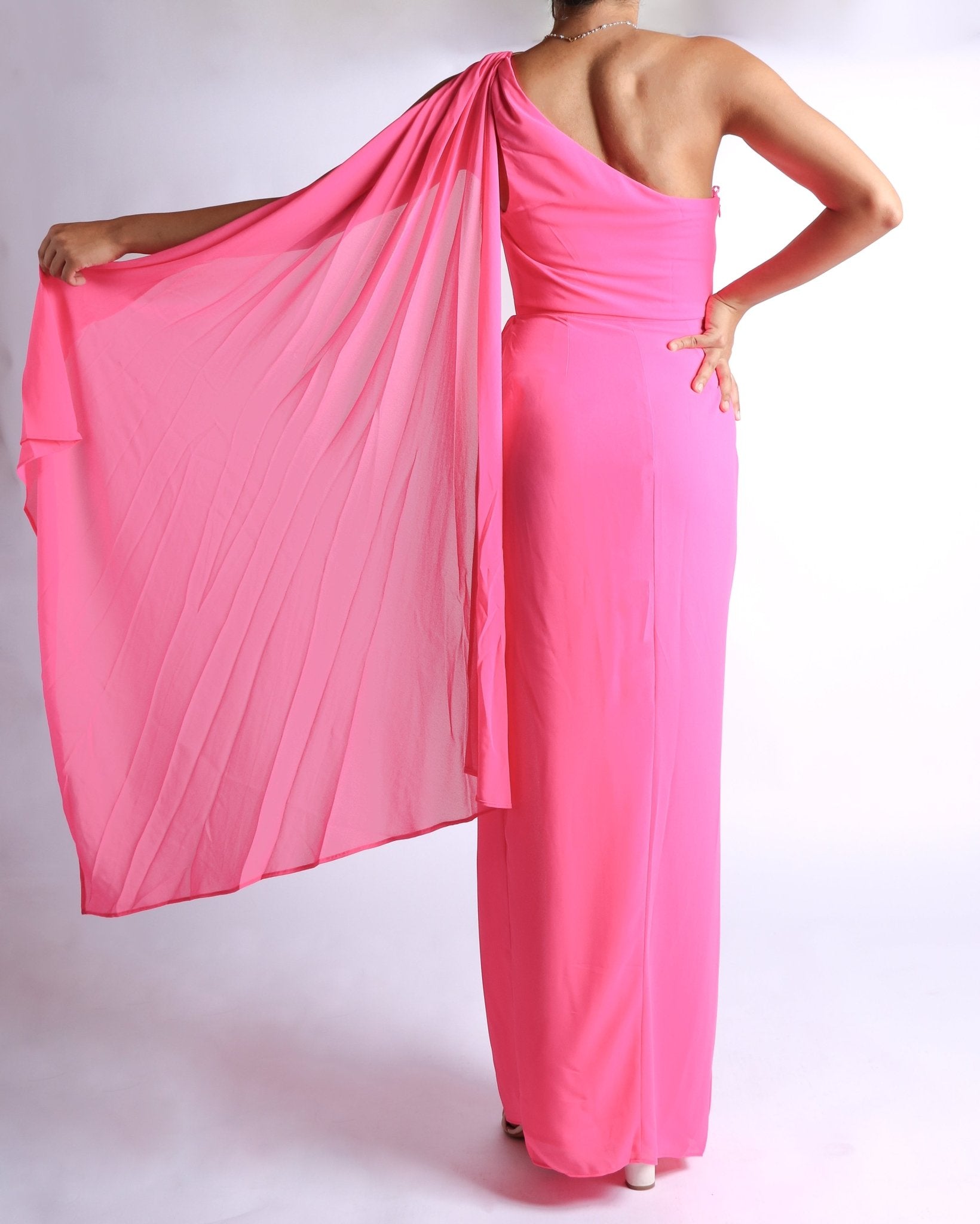 Audra - rosa - Cindel vestidos maxi, midi, mini, para toda ocasion, largos, de fiesta, de boda