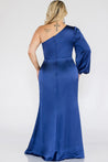 Aurora - azul - Cindel vestidos maxi, midi, mini, para toda ocasion, largos, de fiesta, de boda