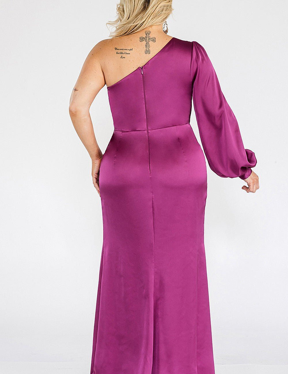 Aurora - morado - Cindel vestidos maxi, midi, mini, para toda ocasion, largos, de fiesta, de boda