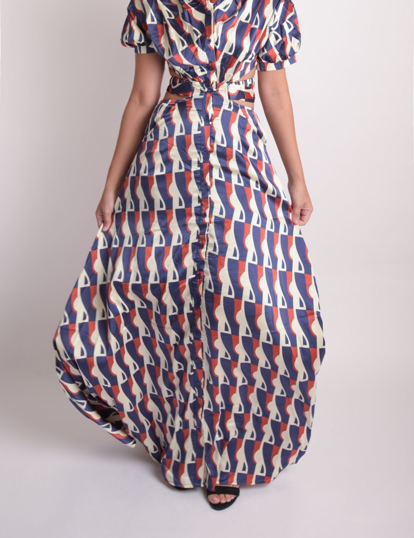 Carola - rojo - Cindel vestidos maxi, midi, mini, para toda ocasion, largos, de fiesta, de boda