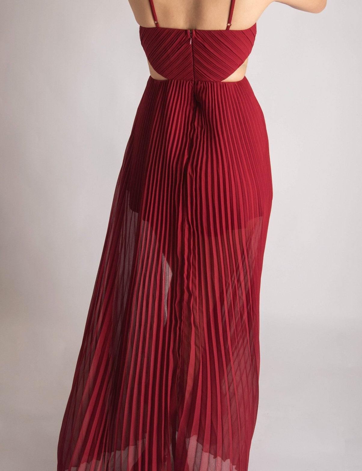 Cressida - rojo - Cindel vestidos maxi, midi, mini, para toda ocasion, largos, de fiesta, de boda