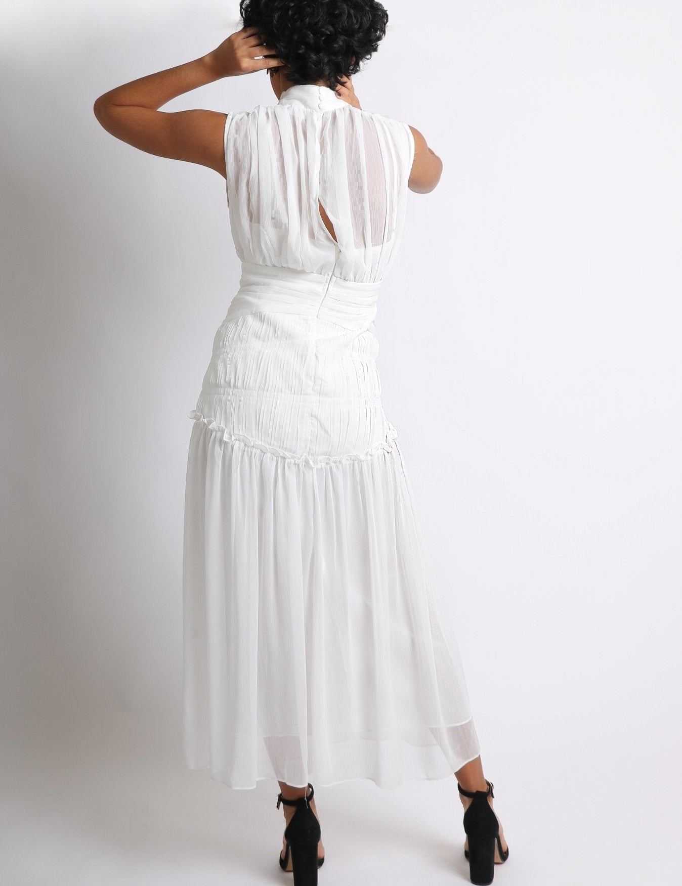 Elvira - blanco - Cindel vestidos maxi, midi, mini, para toda ocasion, largos, de fiesta, de boda