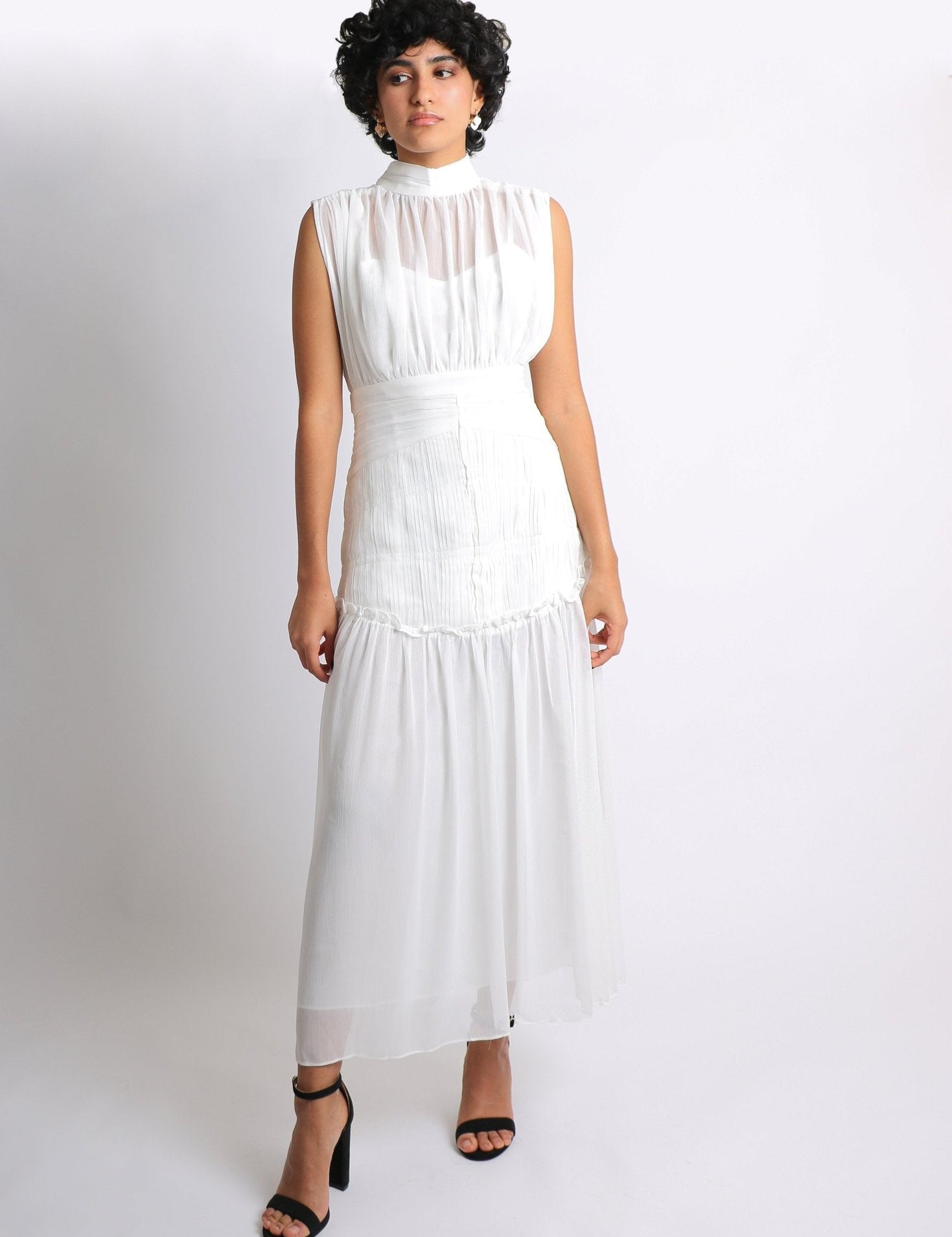 Elvira - blanco - Cindel vestidos maxi, midi, mini, para toda ocasion, largos, de fiesta, de boda