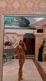 Fornarina - nude - Cindel vestidos maxi, midi, mini, para toda ocasion, largos, de fiesta, de boda