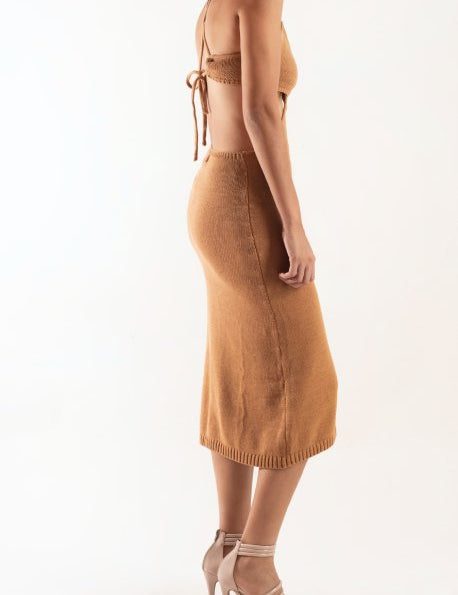 Hailey - nude - Cindel vestidos maxi, midi, mini, para toda ocasion, largos, de fiesta, de boda