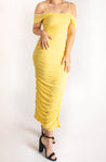 Jolene - amarillo - Cindel vestidos maxi, midi, mini, para toda ocasion, largos, de fiesta, de boda