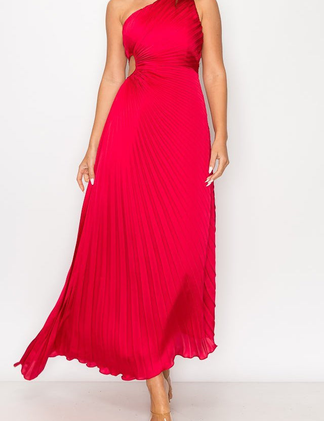 Leia - rojo - Cindel vestidos maxi, midi, mini, para toda ocasion, largos, de fiesta, de boda