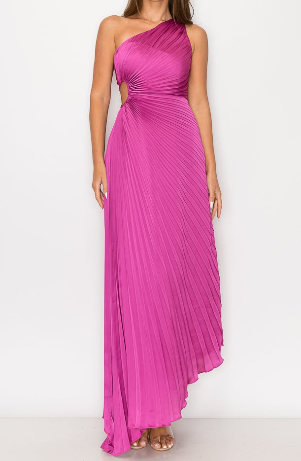 Leia - rosa - Cindel vestidos maxi, midi, mini, para toda ocasion, largos, de fiesta, de boda