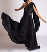 Mabela - negro - Cindel vestidos maxi, midi, mini, para toda ocasion, largos, de fiesta, de boda