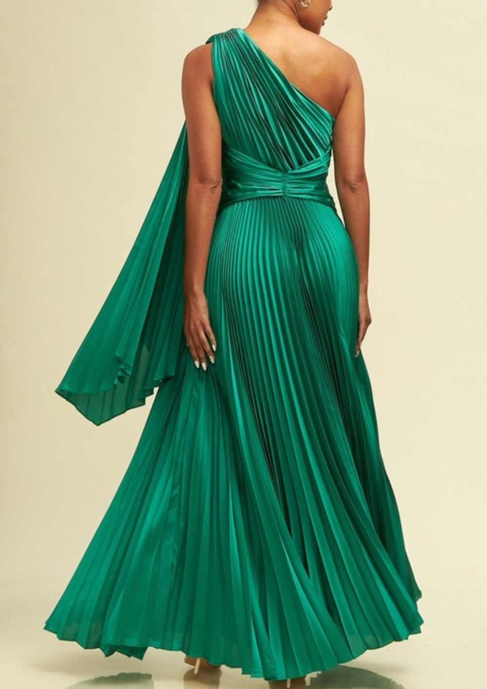 Mabela - verde - Cindel vestidos maxi, midi, mini, para toda ocasion, largos, de fiesta, de boda