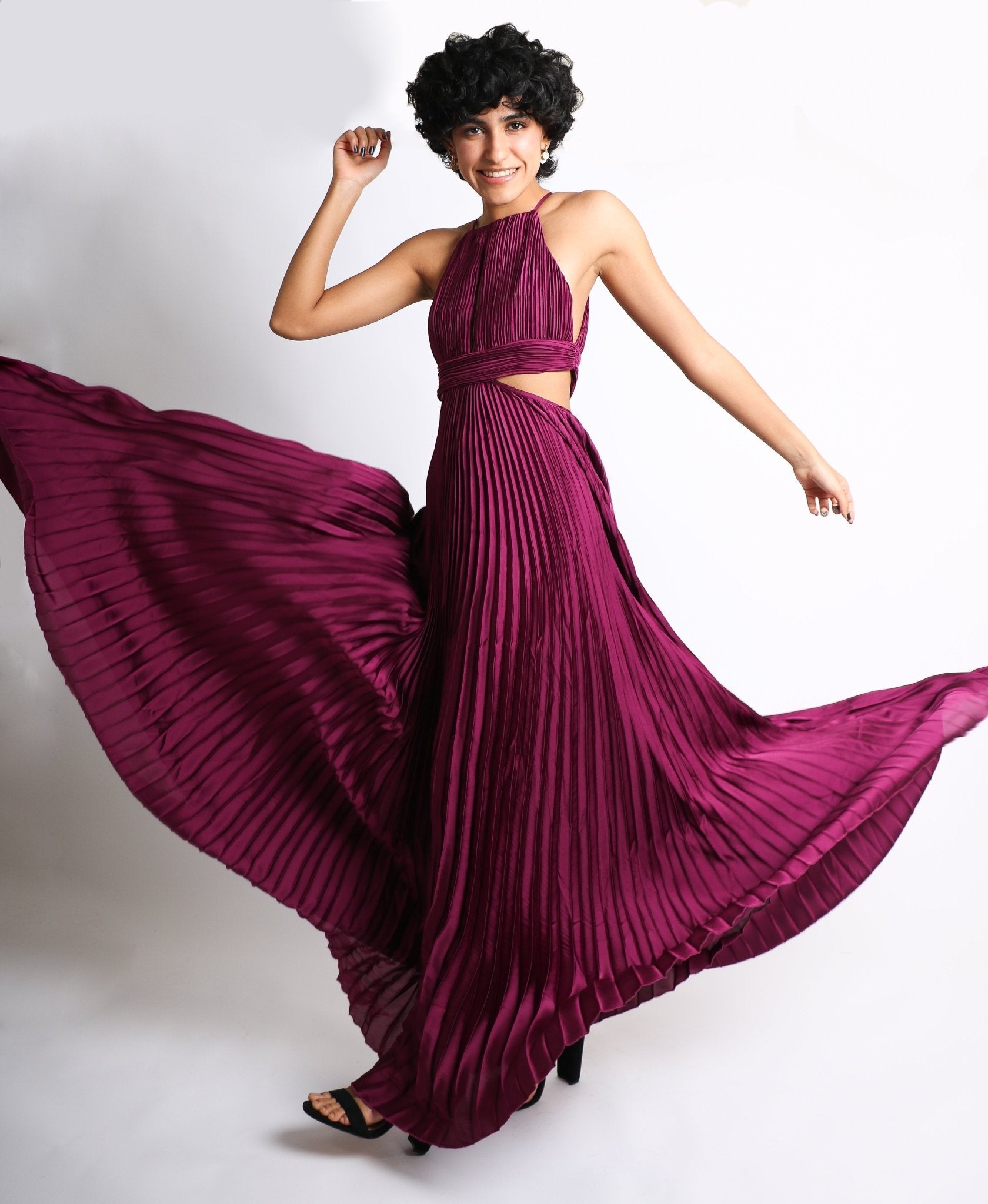 Milla - morado - Cindel vestidos maxi, midi, mini, para toda ocasion, largos, de fiesta, de boda